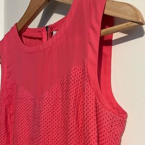 Halogen. Sz 4. Pink Fit and Flare Skater Dress.